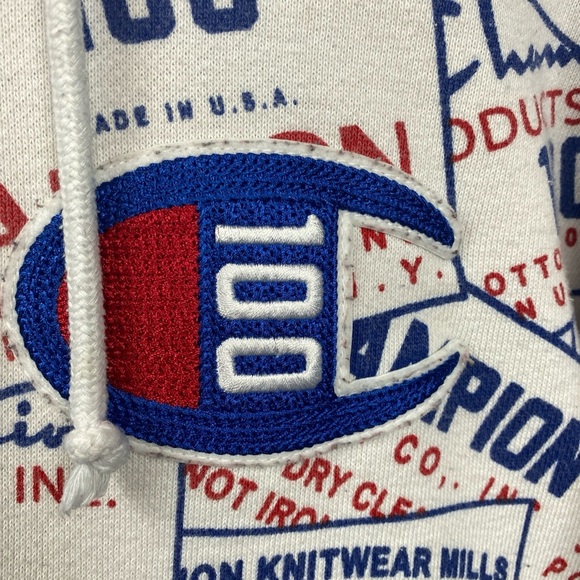Champion Afterhood 100 Year Anniversary RARE Hoodie  COLLECTORS 1920’s Small - Picture 2 of 12